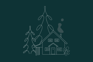 Принт "Домик"