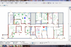 Работа в программе ArchiCAD