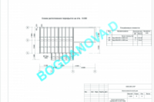 Схема расположения перекрытия 1