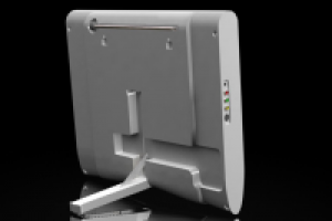 Телевизор Полар вид сзади