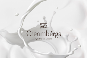 Логотип премиум мороженого