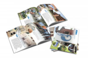 Буклеты для санатория "Нива"