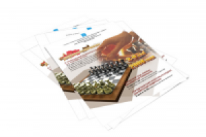 Афиша для турнира по шахматам