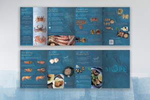 Буклет по морепродуктам