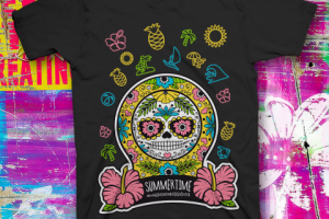 Имиджевый принт для школы сноуборда