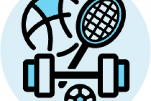 Векторная иконка «Спортплощадка»