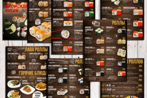 Японская кухня кафе Мельница