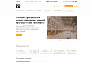 Интернет магазин для ООО "РАИНТОРГ"