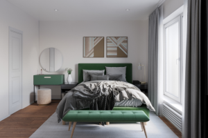 Визуализация спальни