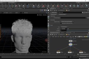 Реалистичная модель + волосы