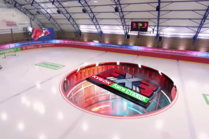 Сцена в AR трансляции