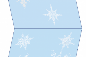 Открытка "С Новым годом!" (разворот)