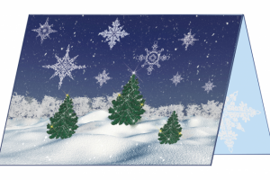 Открытка "С Новым годом!" (оборот)