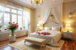 Интерьер спальной комнаты