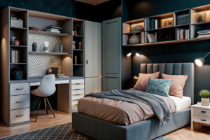 Интерьер спальной комнаты