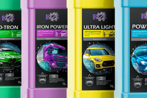 Spot Stop | дизайн этикетки по уходу за автомобилем