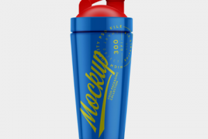 Мокап Банка Вода