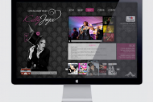 Дизайн русскоязычного сайта для Kelly Joyce