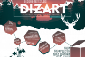 Лендинг для арт-студии