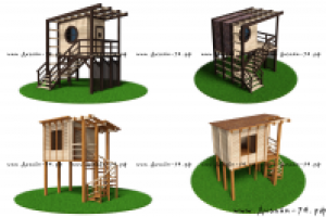 Детские "домики на дереве"
