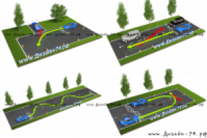 Моделирование автодрома ГИБДД