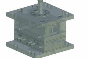 пресс-форма (3Д модель)