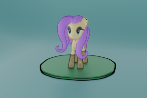 Флаттер Шай в двух стилях