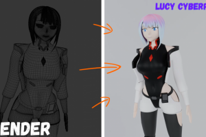 Создание Люси(Киберпанк)