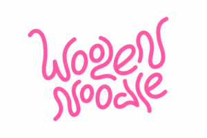 Логотип ниток для вязания «Woolen Noodle»