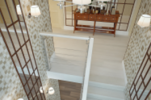 Облицовка лестницы в частном доме 3