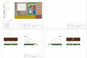 Простой и скромный проект с цокольным этажом