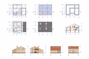 Проектирование дома с гаражом