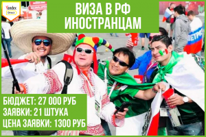 Кейс: продвижение визового агентства для иностранцев (РФ)