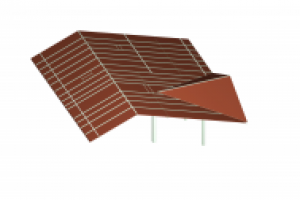 Стропилка индивидуального жилого дома