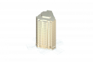 Шестнадцатиэтажный жилой дом