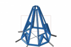 Металлическая стропильная система церкви