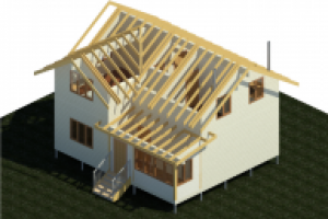 Дом из бруса