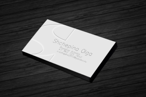 Дизайн визитки