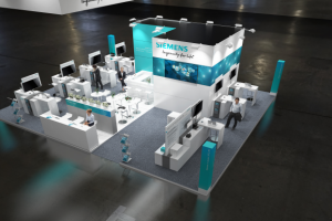 Выставочный стенд для SIEMENS