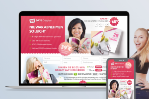 Посадочная страница для продвижения книги