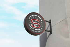 Вывеска Samburger