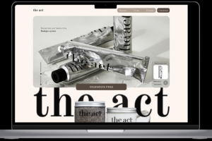 Первая страница интернет-магазина