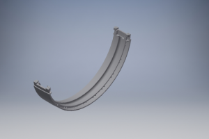 Крышка дуги наушников для печати на 3д принтере.