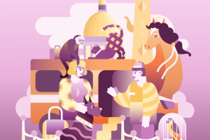 Иллюстрация для рекламного Key Visual