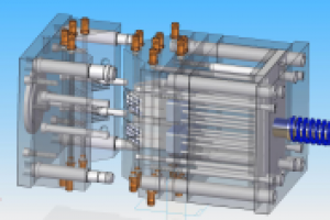 Прессформа на соединители оконных профилей