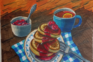 Макет,дизайн для открыток