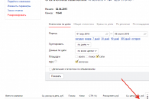 Кампания в РСЯ, цена клика 3,11 руб