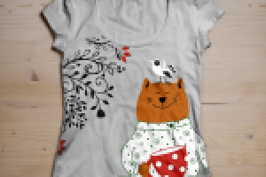 Принт на майке