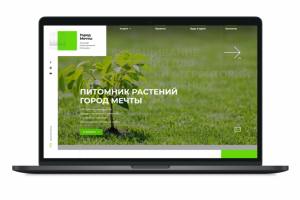 Корпоративный сайт в сфере благоустройства территорий