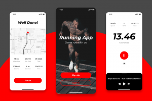Мобильное приложение Running App
